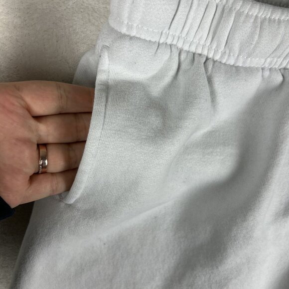 PLAYBOY by PACSUN Womens Shorts White Drawstring Extra Small XS Fleece Lined - Picture 5 of 10